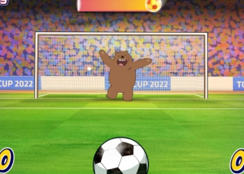 Gumball Elfmeter Spiel-Screenshot