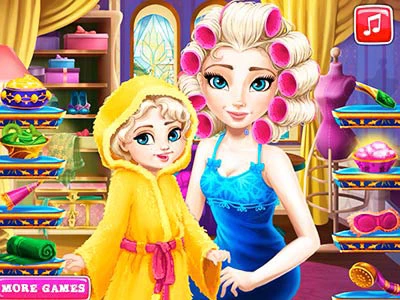Ice Queen Mommy Real Makeover captură de ecran a jocului
