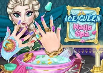 Ice Queen Nails Spa game screenshot