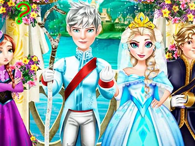 Ice Queen Wedding Kiss στιγμιότυπο οθόνης παιχνιδιού