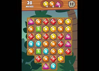 Juwelenjacht schermafbeelding van het spel