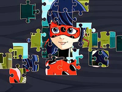 Ladybug Jigsaw screenshot del gioco