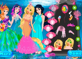 Princeze Sirene snimka zaslona igre