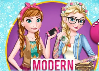 Modern Frozen Looks game screenshot
