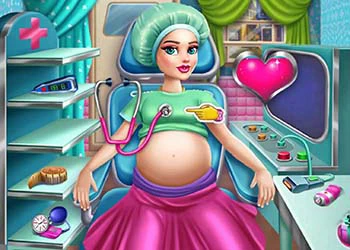 Check-Up Médico Da Mamãe captura de tela do jogo