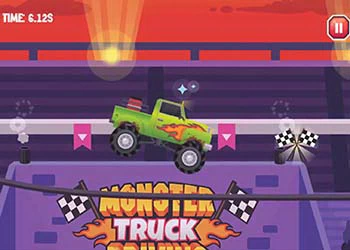 Conducerea Unui Camion Monstru captură de ecran a jocului