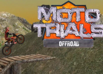 Moto Trials Offroad skærmbillede af spillet