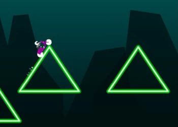 Neon Biker captură de ecran a jocului