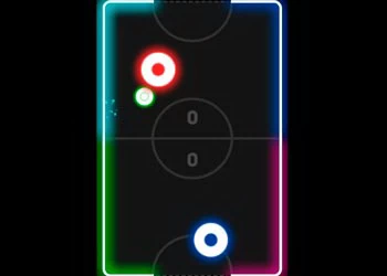 Neon Hockey játék képernyőképe