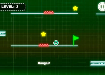 Neonweg schermafbeelding van het spel