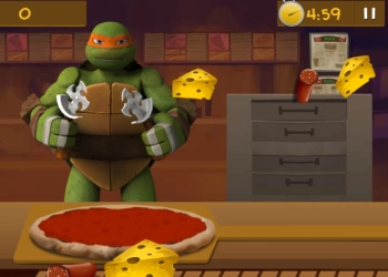 Ninja Kornjače: Vrijeme Za Pizzu snimka zaslona igre