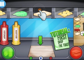Papa Louie: Toastelia game screenshot
