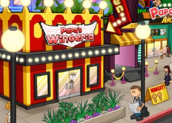 Papa's Wingeria game screenshot