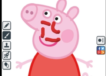 Gambar Babi Peppa tangkapan layar permainan