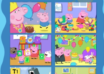 Rompecabezas De Peppa Pig captura de pantalla del juego
