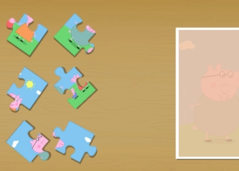 Peppa Pig-Puzzel 2 schermafbeelding van het spel