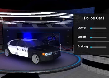Polícia Vs Ladrão: Jogo Hot Pursuit captura de tela do jogo
