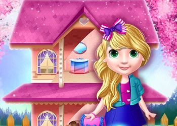 राजकुमारी गुड़िया घर की सजावट खेल का स्क्रीनशॉट