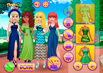 فستان الأميرة ماكسي لقطة شاشة اللعبة