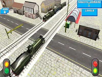 Railroad Crossing Mania Game oyun ekran görüntüsü