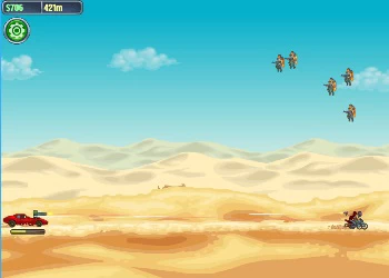 Road Of Fury: Desert Strike schermafbeelding van het spel