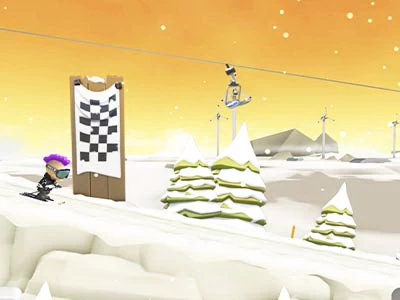 Śnieżna Próba Online zrzut ekranu gry