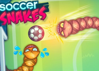 Soccer Snakes game screenshot
