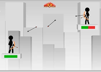 Stickman Archer Online captura de tela do jogo