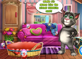 Talking Tom Kinder Surprise screenshot del gioco