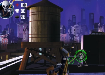 Tmnt: Casey Jones Vs. Evil Robot Ninja captură de ecran a jocului