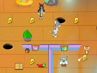 Tom & Jerry: เขาวงกตเมาส์ ภาพหน้าจอของเกม