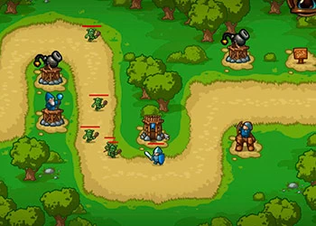Obrona Wieży 2D zrzut ekranu gry