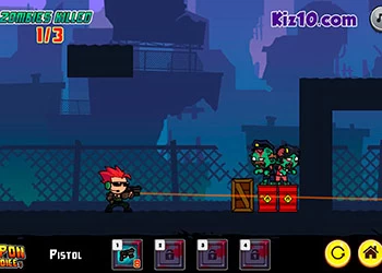 Zombie Gunpocalypse schermafbeelding van het spel